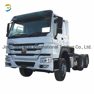 Sinotruk HOWO 10 Tekerlekli 4*2 6*4 8*4 371HP 375HP 420HP Euro 2 Traktör Kamyon Rel Başlığı