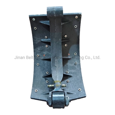 Kamyon yedek parçaları Sinotruck için fren ayakkabısı assy HOWO Shacman FAW Dongfeng Dz9112340061