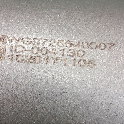 Wd615/Wd618/Wp10/Wp12 Motor HOWO Çöp kamyonu parçası egzoz borusu Wg9725540007