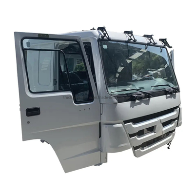 Hw76 Sinotruk HOWO Kamyon Kırmızı kabin yedek parçalar Çöp kamyonu 250.00cm * 198.00cm * 235.00cm