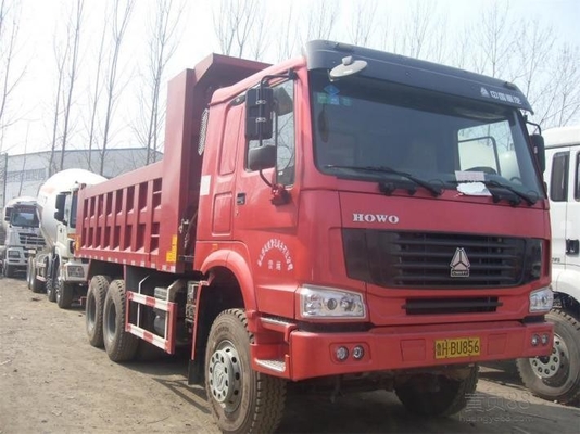 Sinotruk'tan ≤5 koltuk için Radial Lastik Tasarımı 371HP HOWO Tipper Truck