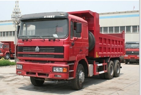 Sinotruk'tan ≤5 koltuk için Radial Lastik Tasarımı 371HP HOWO Tipper Truck