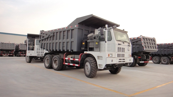 Radial Lastik Tasarımı Sinotruk 6X4 RC Kamyon Tipper 60 tonluk Çöp Kamyonu Mükemmel Çözüm