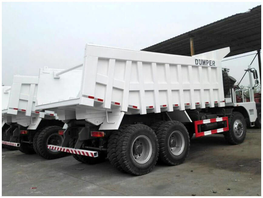 Radial Lastik Tasarımı Sinotruk 6X4 RC Kamyon Tipper 60 tonluk Çöp Kamyonu Mükemmel Çözüm