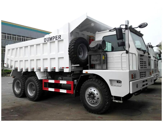 Radial Lastik Tasarımı Sinotruk 6X4 RC Kamyon Tipper 60 tonluk Çöp Kamyonu Mükemmel Çözüm