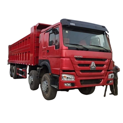 Sinotruk HOWO 375 6X4 kullanılmış çöplük kamyonu için Afrika pazarında güvenli ödeme
