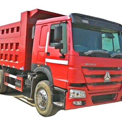 Sinotruk HOWO 375 6X4 kullanılmış çöplük kamyonu için Afrika pazarında güvenli ödeme