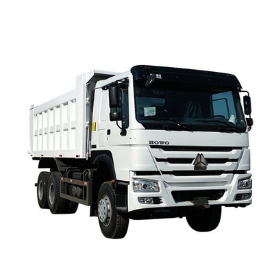 Sinotruk HOWO 375 6X4 kullanılmış çöplük kamyonu için Afrika pazarında güvenli ödeme