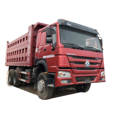 Sinotruk HOWO 375 6X4 kullanılmış çöplük kamyonu için Afrika pazarında güvenli ödeme