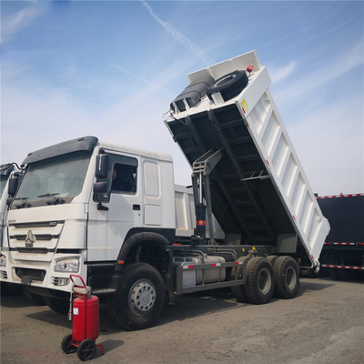 6X4 Shacman ve HOWO Çöp Kamyonu 10 Tekerlekli Konfigurasyonlu İkinci El Çöp Kamyonu