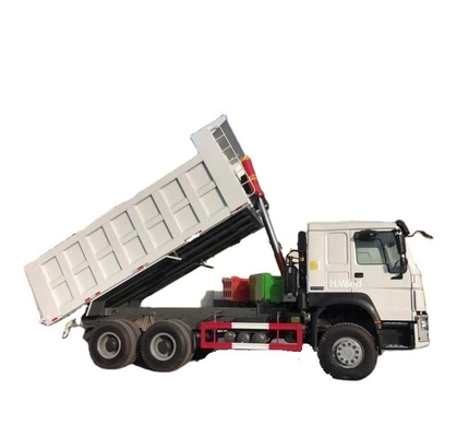 6X4 Shacman ve HOWO Çöp Kamyonu 10 Tekerlekli Konfigurasyonlu İkinci El Çöp Kamyonu