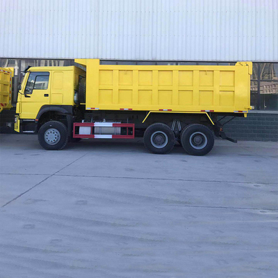 6X4 Shacman ve HOWO Çöp Kamyonu 10 Tekerlekli Konfigurasyonlu İkinci El Çöp Kamyonu