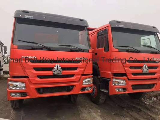 21-30t yük kapasitesi kullanılır HOWO Ağır dumper kamyon ön kaldırma tarzı 371HP 375HP