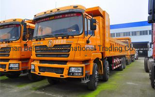 Çöp Kamyonu F3000 Weichai Motoru 380HP ve 6 * 4 Sürüş Tipi ile Sabit Kullanılmış Shacman