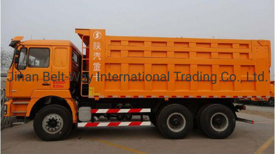 Çöp Kamyonu F3000 Weichai Motoru 380HP ve 6 * 4 Sürüş Tipi ile Sabit Kullanılmış Shacman