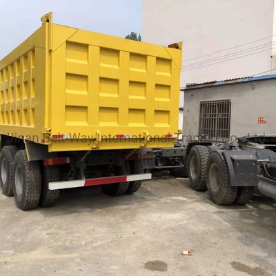 21-30t Yük Kapasitesi 6*4 8*4 6m 8m Shacman Kullanılmış Çöp Kamyonu Çöpçü 375HP ISO Sertifikalı