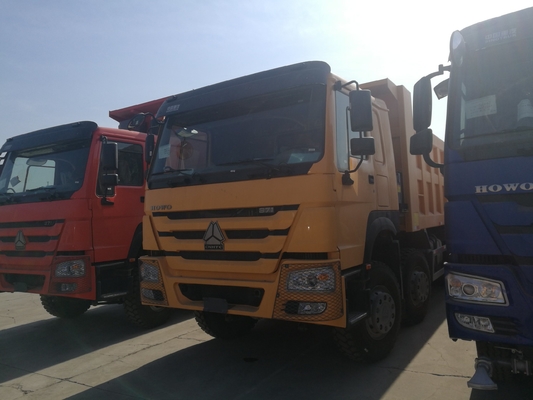 El şanzımanlı ağır iş Sinotruk HOWO Tipper Truck