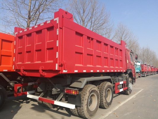 Sinotruk HOWO Çöp kamyonları Ağır iş yüklü Çöp kamyonları 5800*2300*1500mm tüketim ile birlikte