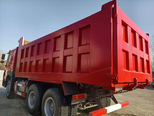 Tüpsüz Lastik Tasarımı Sinotruk HOWO 336-380HP At Gücü 351-450hp ile Çöp Kamyonları