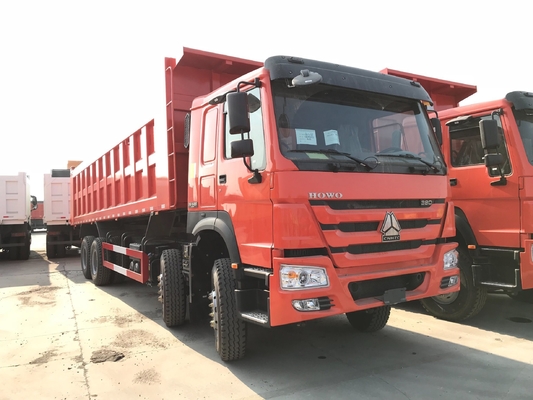 ISO sertifikalı 12 tekerlekli LHD Sinotruk HOWO 8X4 RC Kamyon Çekmeci 60 tonluk Çekmeci Kamyon Çekmeci