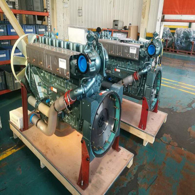 Sinotruk HOWO Motor Montajı Wd615.47 Motor Assy Yüksek Hızlı ve In-Line Soğutma Silindir