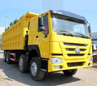 Kullanılmış Ağır Kamyon HOWO 6*4 8*4 Motor Kapasitesi&gt;8L'li Dumper Dump Truck Tipper