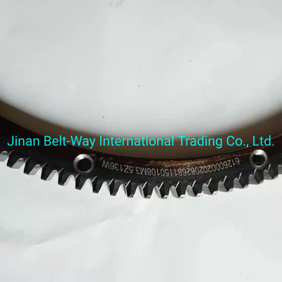 Sinotruk HOWO Truck Flywheel Ring Gear 612600020208 fren sistemi için geri ödeme politikası