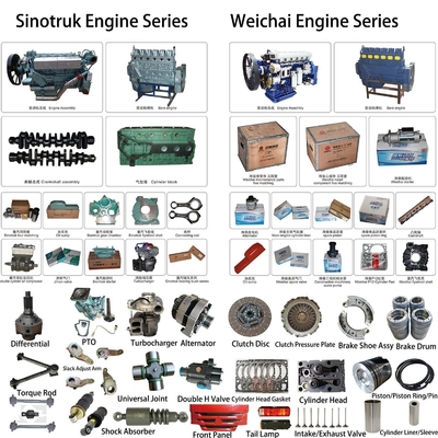 Wd615.47 Sinotruk HOWO Kamyon Parçası Wechai Motor Parçası Deniz Motoru yedek parçaları Teklif