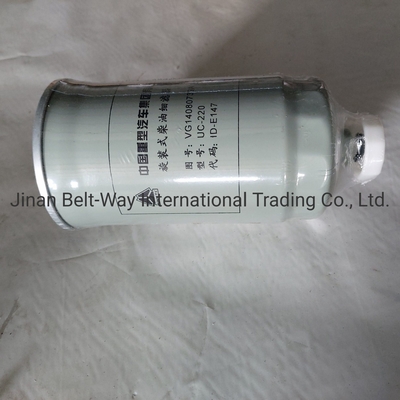 Sinotruk HOWO Kamyon parçaları Kamyon yedek parçaları Spiral dizel ince filtre Vg14080739A