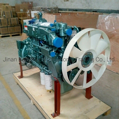 Sinotruk için ön aks tahrik sistemi parçaları 420HP D12 42 dizel motor montajı