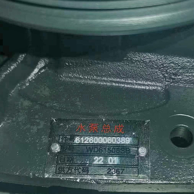Weichai Power Dizel Motoru Su Pompası 612600060389 Her Ödeme Korunmuş