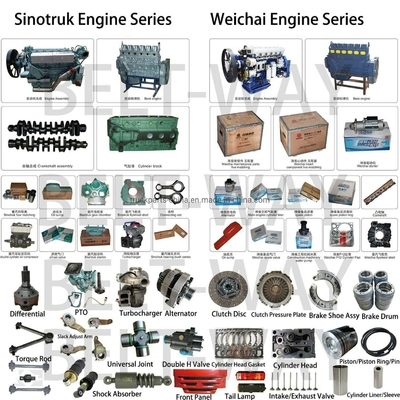 Weichai Wp10 Motor Parçası 28V 80A Shacman Güç Jeneratörü için Alternatör 612600090816