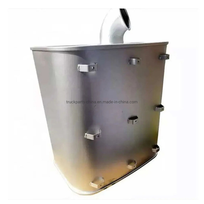 Satış sonrası hizmet Online Destek Sinotruk Kamyon Parçaları Çöp Kamyon Muffler Wg9725540060