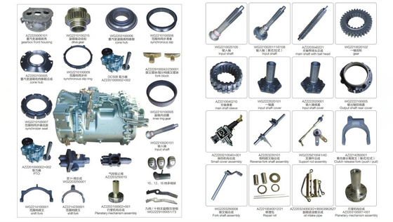 Volvo Altı Silindirli Kalıplı Çelik Krank Açı Hdep11L 23488864 Standart Motorlar için